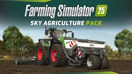 画像ギャラリー No.001のサムネイル画像 / 「Farming Simulator 25」，新DLC「SKY Agriculture Pack」を6月30日に配信。SKY Agricultureの作業機12種類を追加