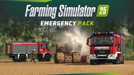 画像ギャラリー No.001のサムネイル画像 / 「Farming Simulator 25」，無料DLC「Emergency Pack」配信開始。消防・救助ミッションが登場