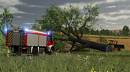画像ギャラリー No.005のサムネイル画像 / 「Farming Simulator 25」，無料DLC「Emergency Pack」配信開始。消防・救助ミッションが登場