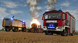 画像ギャラリー No.006のサムネイル画像 / 「Farming Simulator 25」，無料DLC「Emergency Pack」配信開始。消防・救助ミッションが登場