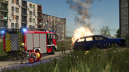 画像ギャラリー No.008のサムネイル画像 / 「Farming Simulator 25」，無料DLC「Emergency Pack」配信開始。消防・救助ミッションが登場