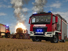 「Farming Simulator 25」，無料DLC「Emergency Pack」配信開始。消防・救助ミッションが登場
