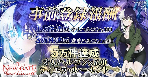 画像ギャラリー No.004のサムネイル画像 / 新作ブラウザゲーム「THE NEW GATE Best Collection」ティザーPVを公開。鍛冶師として装備を作りながら，仲間と共に冒険を楽しむRPG