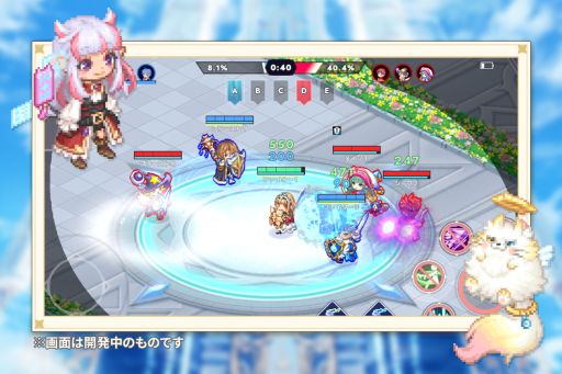 画像ギャラリー No.002のサムネイル画像 / 1プレイ5分でバトルが楽しめるオンライン対戦ゲーム「チョコットスタジアム」，事前登録を開始