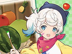 スマホアプリ版「フルーツマウンテン」，本日配信開始。お皿の上にフルーツを積み上げてスイカの完成を目指す3Dパズルゲーム