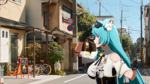 画像ギャラリー No.008のサムネイル画像 / 「NTE: Neverness to Everness」，東京ゲームショウ2025に向けた特別映像を公開。実写の背景の東京をミントが巡るシーンも