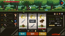 画像ギャラリー No.007のサムネイル画像 / スロットとRPGを融合したPC用ゲーム「JACKPOISON」,本日リリース。コインを集めてスキルを開放し,攻撃役を揃えて敵を倒そう