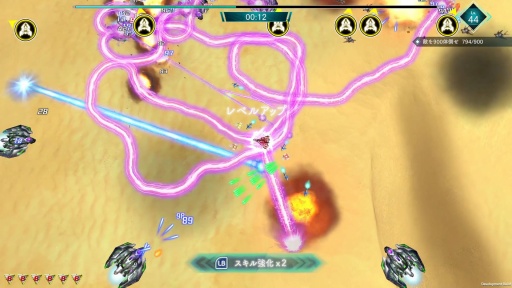 画像ギャラリー No.007のサムネイル画像 / 「雷電NOVA」は「雷電＋ローグライト」の新たな可能性。毎回異なる展開を楽しめる，爽快ツインスティックシューティング［TGS2024］