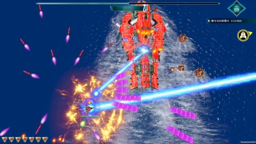 画像ギャラリー No.012のサムネイル画像 / 「雷電NOVA」は「雷電＋ローグライト」の新たな可能性。毎回異なる展開を楽しめる，爽快ツインスティックシューティング［TGS2024］