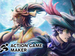 Maker（ツクール）シリーズ最新作「ACTION GAME MAKER」体験版を先行配信。プログラミングなしで2Dアクションゲームが作れる