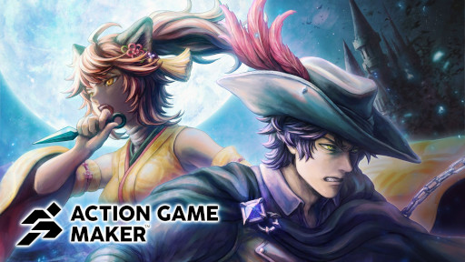 画像ギャラリー No.001のサムネイル画像 / 「ACTION GAME MAKER」,1周年記念アップデート「バージョン1.3」をリリース。背景に3Dモデルを使って2.5Dゲームを制作可能に