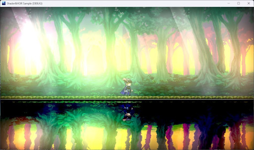 画像ギャラリー No.005のサムネイル画像 / 「ACTION GAME MAKER」，1周年記念アップデート「バージョン1.3」をリリース。背景に3Dモデルを使って2.5Dゲームを制作可能に