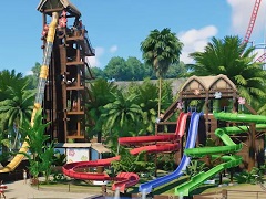 「Planet Coaster 2」，ウォーターパークとジェットコースターを組み合わせた複合施設の作り方を紹介する動画を公開