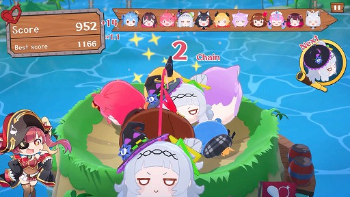 画像ギャラリー No.006のサムネイル画像 / 宝鐘マリンさんをテーマにした3Dパズル「ホロライブお宝マウンテン」，2024年夏にSteamでリリース。ホロメンを積み上げて“お宝”の山を作ろう