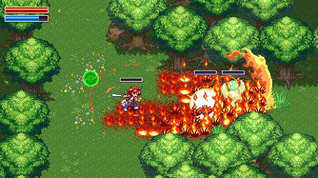 画像ギャラリー No.008のサムネイル画像 / 1990年代のロボットアニメ風2Dアクションゲーム「精霊機フレイリート」，本日リリース。戦闘シーンを収録した最新映像を公開
