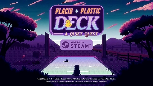 画像ギャラリー No.002のサムネイル画像 / 「Placid Plastic Deck - A Quiet Quest」が発表に。高評価を得る“おもちゃのアヒル眺めゲー”を開発したturbolento games新作