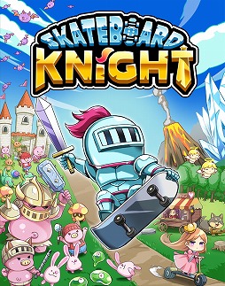 画像ギャラリー No.001のサムネイル画像 / スケボーに乗って冒険するローグライトゲーム「Skateboard Knight」，3ステージに挑戦できる体験版をSteamで配信開始
