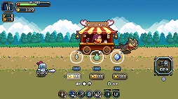 画像ギャラリー No.003のサムネイル画像 / スケボーに乗って冒険するローグライトゲーム「Skateboard Knight」，3ステージに挑戦できる体験版をSteamで配信開始