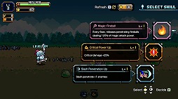 画像ギャラリー No.005のサムネイル画像 / スケボーに乗って冒険するローグライトゲーム「Skateboard Knight」，3ステージに挑戦できる体験版をSteamで配信開始