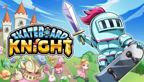 画像ギャラリー No.001のサムネイル画像 / PC版「Skateboard Knight」，PLAYISMから2026年内に発売決定。Steamではデモ版も配信中
