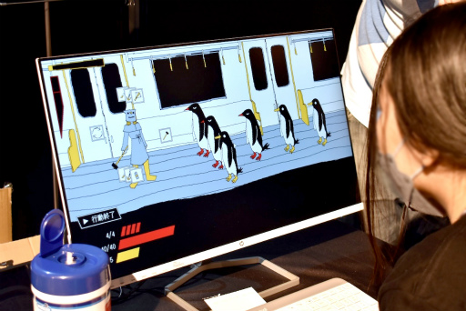 画像ギャラリー No.009のサムネイル画像 / 「ファミレスを享受せよ」のクリエイターによる新たな挑戦。閉鎖的な地下世界での凶悪なペンギンとの戦いを描く「METRO PENGUIN EUTOPIA」