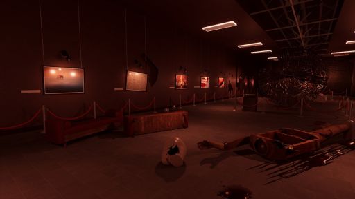 画像ギャラリー No.001のサムネイル画像 / 狂気のアートから逃げつつ，作品を盗み出せ。怪盗ホラーアクションADV「The Lost Gallery」，Steamストアページを公開
