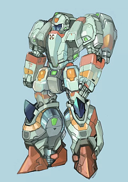 画像ギャラリー No.004のサムネイル画像 / ファミコン向けの新作シューティング！ ロボットと飛行形態を使い分けて巨大なボスに挑む「超翼戦騎エスティーク」