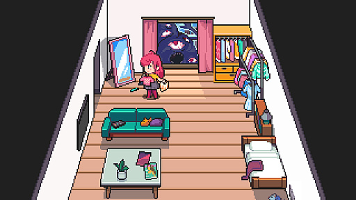 画像ギャラリー No.009のサムネイル画像 / もし部屋で怪異が起きてたら，誰を呼ぶ？　ゆるくてかわいい，でもちょっと不穏なアパート除霊ADV「ねずみバスターズ！」のSwitch版をプレイ