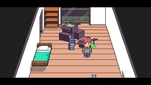 画像ギャラリー No.039のサムネイル画像 / もし部屋で怪異が起きてたら，誰を呼ぶ？　ゆるくてかわいい，でもちょっと不穏なアパート除霊ADV「ねずみバスターズ！」のSwitch版をプレイ