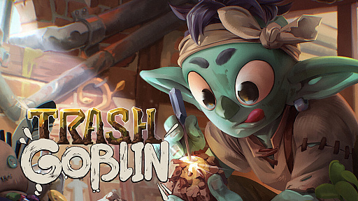 画像ギャラリー No.002のサムネイル画像 / ガラクタを宝物に変える経営シム「Trash Goblin」と，居場所を探す少女の冒険を描く「アレンジャー・ロールパズリングの旅」が，Epic Games Storeで無料配布中