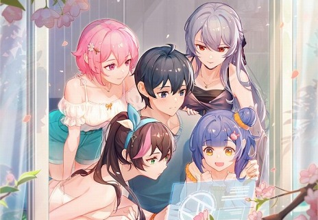 画像ギャラリー No.008のサムネイル画像 / 4人のヒロインとの恋愛を楽しめるスマホ向けSLG「シンギュラリティ×ラブストーリー」9月6日にリリース。ベルサール秋葉原でイベント開催