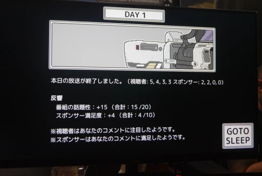 画像ギャラリー No.006のサムネイル画像 / 世論操作系報道ノベルゲーム「コメンテーター」プレイレポート。ニュース報道の裏側に迫る，インディーならでは意欲作［TGS2024］