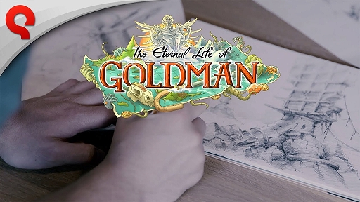 画像ギャラリー No.002のサムネイル画像 / 「The Eternal Life of Goldman」,キャラデザインやアニメーション,背景画などの手描きにこだわるアート制作を解説する動画が公開に