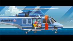 画像ギャラリー No.008のサムネイル画像 / ［プレイレポ］2Dガンアクション「Nitro Express」は，緻密なドット絵と独特の銃器システムで，型破りな女性警官コンビの活躍が描かれる