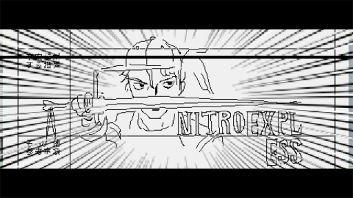 画像ギャラリー No.027のサムネイル画像 / ［プレイレポ］2Dガンアクション「Nitro Express」は，緻密なドット絵と独特の銃器システムで，型破りな女性警官コンビの活躍が描かれる