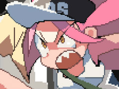 ［プレイレポ］2Dガンアクション「Nitro Express」は，緻密なドット絵と独特の銃器システムで，型破りな女性警官コンビの活躍が描かれる