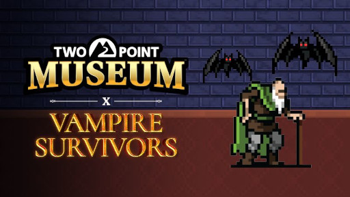 画像ギャラリー No.010のサムネイル画像 / 「ツーポイントミュージアム」，無料アップデート6.0で「Vampire Survivors」とコラボした遠征マップを追加。ニンニクや聖水が展示物に