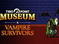 「ツーポイントミュージアム」，無料アップデート6.0で「Vampire Survivors」とコラボした遠征マップを追加。ニンニクや聖水が展示物に