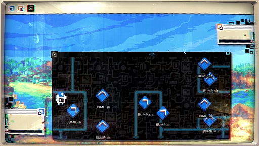 画像ギャラリー No.003のサムネイル画像 / PCモニタのデスクトップ画面を舞台とした2Dプラットフォーマー「MainFrames」発表。今秋には体験版を配信予定