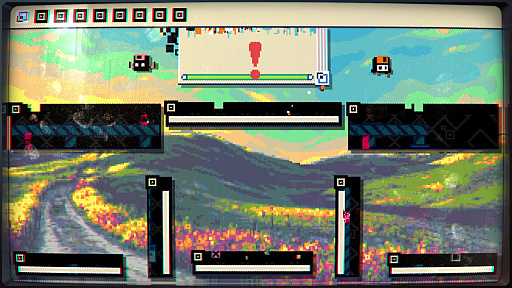 画像ギャラリー No.004のサムネイル画像 / PCモニターの中の世界をフロッピーが大冒険。2DプラットフォームACT「MainFrames」，Switch版を本日配信。25％オフセール実施中