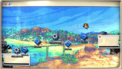 画像ギャラリー No.007のサムネイル画像 / PCモニターの中の世界をフロッピーが大冒険。2DプラットフォームACT「MainFrames」，Switch版を本日配信。25％オフセール実施中