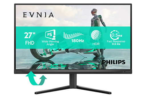 画像ギャラリー No.004のサムネイル画像 / 欧州から来たゲーマー向けディスプレイブランド「EVNIA」が国内発売決定。比較的手の届きやすい価格の4製品を用意する【PR】