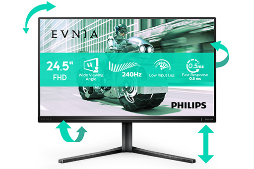 画像ギャラリー No.005のサムネイル画像 / 欧州から来たゲーマー向けディスプレイブランド「EVNIA」が国内発売決定。比較的手の届きやすい価格の4製品を用意する【PR】