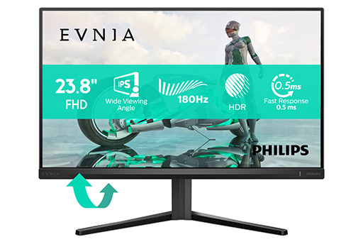 画像ギャラリー No.006のサムネイル画像 / 欧州から来たゲーマー向けディスプレイブランド「EVNIA」が国内発売決定。比較的手の届きやすい価格の4製品を用意する【PR】