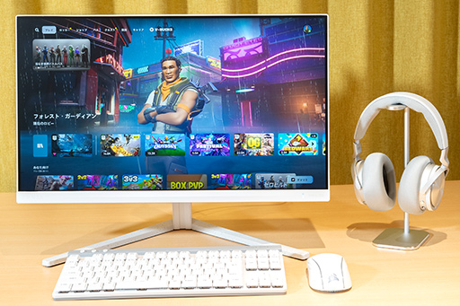 画像ギャラリー No.009のサムネイル画像 / 白いゲーム機やデバイスに合うEVNIAのIPS液晶ディスプレイをチェックしてみた。3万円で買えて機能は豊富でデザインも上品だ【PR】