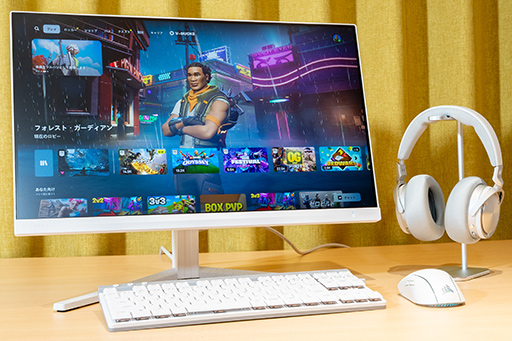 画像ギャラリー No.042のサムネイル画像 / 白いゲーム機やデバイスに合うEVNIAのIPS液晶ディスプレイをチェックしてみた。3万円で買えて機能は豊富でデザインも上品だ【PR】