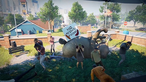画像ギャラリー No.002のサムネイル画像 / 「Goat Simulator: Remastered」の発売日が日本時間の11月8日に決定。オリジナル版からすべてのPC版DLCと人気のモバイル版DLC,そして多数のバグを搭載