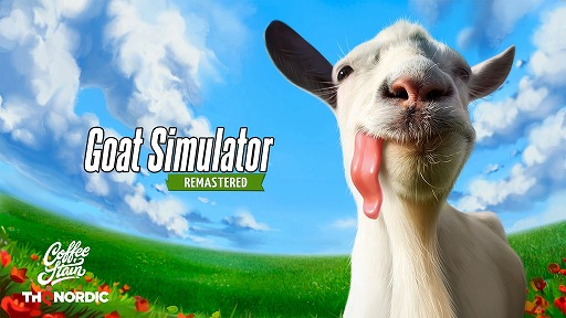 画像ギャラリー No.001のサムネイル画像 / ヤギ生活シミュレーション「Goat Simulator: Remastered」，PS5向けパッケージ版の発売が決定。ハピネットゲームフェスに試遊台を出展