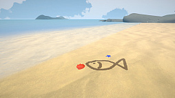 Shore Doodle -渚のお絵描き-