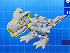 「ほねほねザウルスX 超合体！ビルド＆バトル」，本日発売。パーツを自由に組み合わせ，自分だけのオリジナル恐竜を作って戦おう
